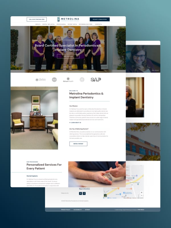 Metrolina Periodontics Homepage