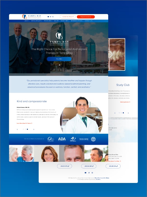 Tampa Bay Periodontics Homepage